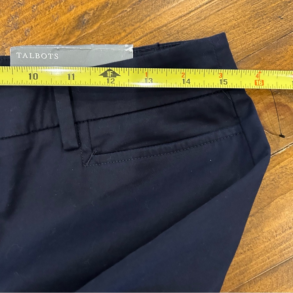 Talbots Perfect Skimmer Crop Pants NWT - Picture 10 of 10